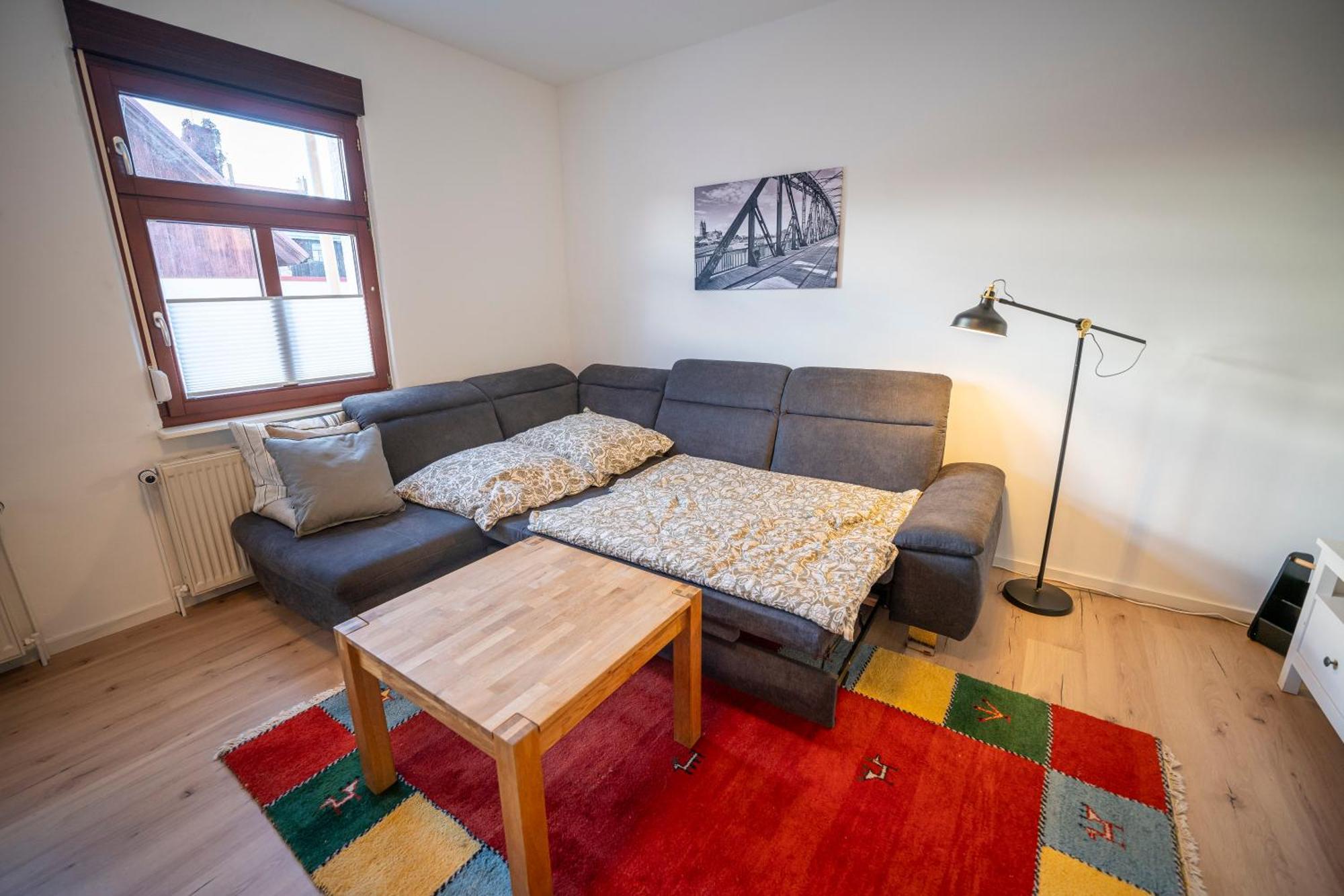 Haus Unterm Mammutbaum - Elberadweg Apartment Magdeburg Bagian luar foto